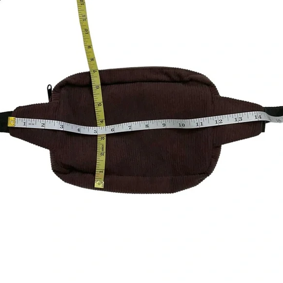 Justin Bieber x Tim Hortons Collab Tim Biebs Fanny Pack Brown Corduroy B… - Picture 14 of 16